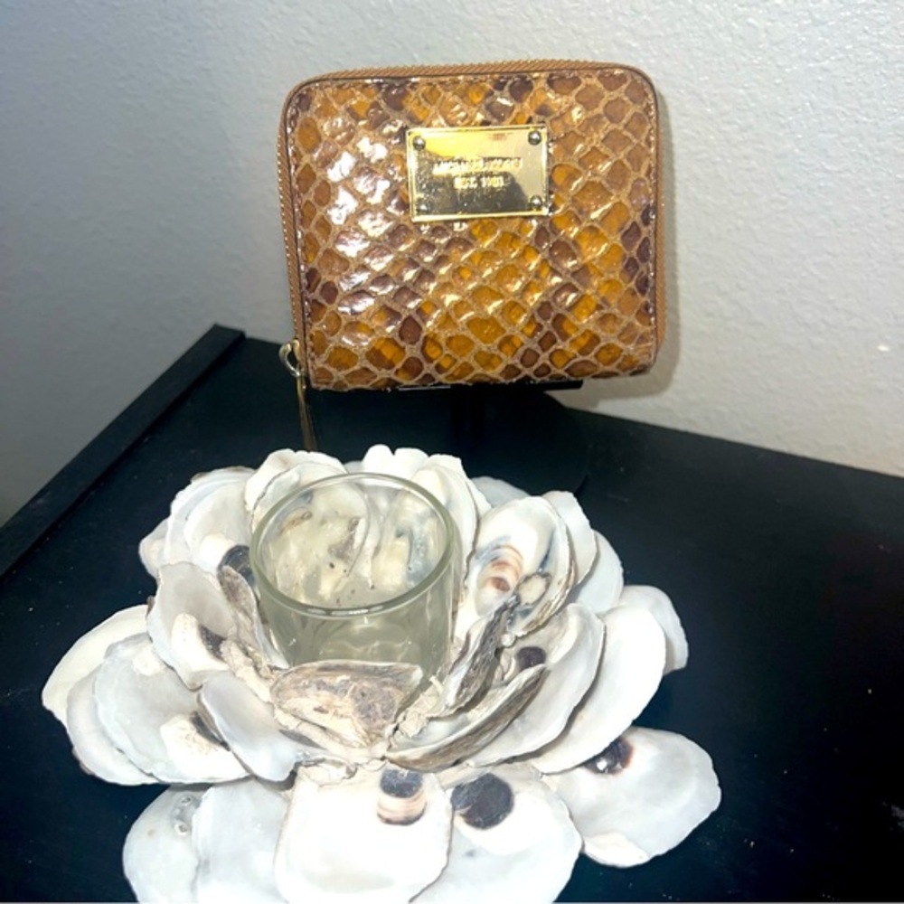 Michael Kors Snake Animal Print Small Wallet